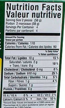 The Nutrition Facts of Udupi Mendu Vada (8pcs) 