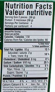 The Nutrition Facts of Udupi Mendu Vada (8pcs) 