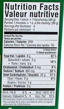 The Nutrition Facts of Udupi Onion Rava Masala Dosa (4pcs) 