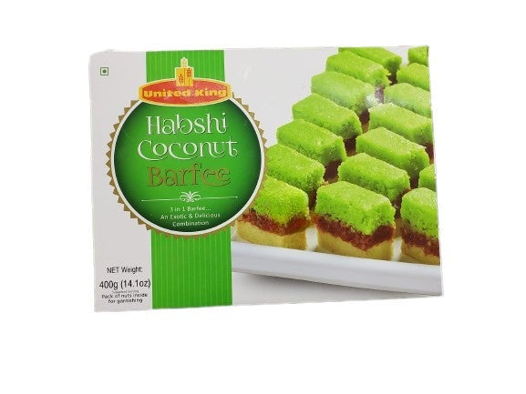 United King Habshi Coconut Burfee MirchiMasalay