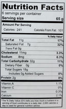 The Nutrition Facts of United King Malai Khaja 