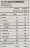 This is the Nutrition of United King Sada Bahar Mix.