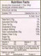 The Nutrition Facts of Uttam Handvo Mix