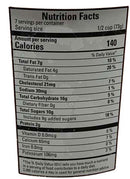 The Nutrition Facts of Vadilal Alphonso Mango Ice Cream 1 Lt