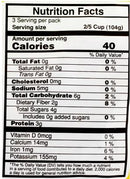 The Nutrition Facts of Vadilal Moong (Green Gram Sprouts) Fresh Farms