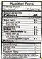 The Nutrition Facts of Vadilal Moong (Green Gram Sprouts) Fresh Farms