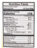 The Nutrition Facts of Vadilal Quick Treat Khaman