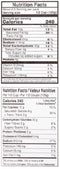 The Nutrition Facts of Vadilal Quick Treat Tamarind Rice
