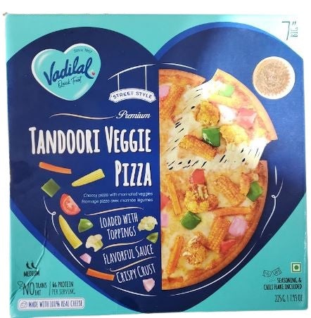 Vadilal Tandoori Veggie Pizza