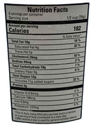 The Nutrition Facts of Vadilal Vanilla Ice Cream 1 Lt