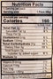 The Nutrition Facts of Vadilal quick Treat Bajri Rotla (5pcs) 