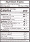 The Nutrition Facts of Vadilal quick Treat Paneer Makhni