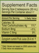 The Nutrition Facts of Vedic Juices Jamun Juice