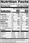 The Nutrition Facts of Vigo Hearts of Palm Whole 