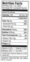 The Nutrition Facts of Ziyad Akawi White Cheese
