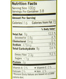 The Nutrition Facts of Ziyad Baba Ghanouj 