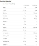The Nutrition Facts of Ziyad  Chicken & Beef Luncheon 
