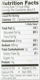 The Nutrition Facts of Ziyad Corned Beef 