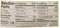 The Nutrition Facts of Ziyad Dry Chick Peas Large 