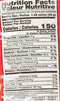 The Nutrition Facts of Ziyad Medium Couscous