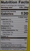 The Nutrition Facts of Ziyad Meghli Middle Eastern Pudding