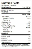 This is the Nutrition of Ziyad Sesame Seeds
