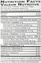 The Nutrition Facts of Ziyad Sugar Free Syrup 