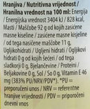 The Nutrition Facts of Zvijezda Sunflower Oil