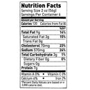 The Nutrition Facts of Zwan Chicken & Beef Luncheon 