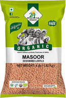 24 Mantra Organic Masoor Malka With Skin MirchiMasalay