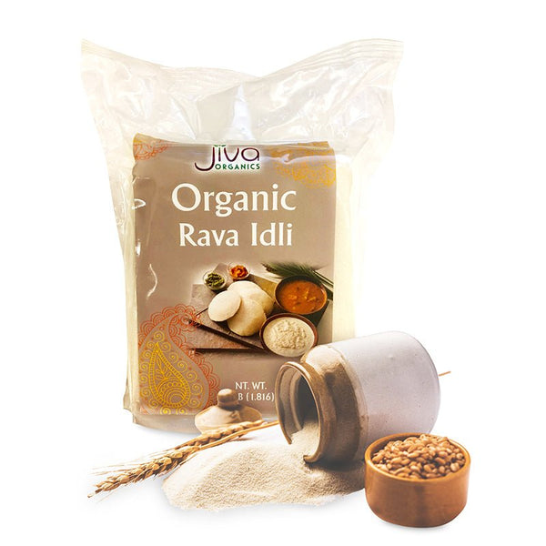 Jiva Organic Rava Idli Rice MirchiMasalay