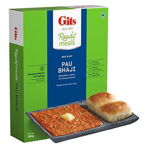Gits Pau Bhaji Ready Meals MirchiMasalay