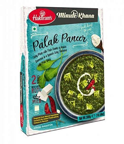 Haldiram's Palak Paneer Minute Khana MirchiMasalay