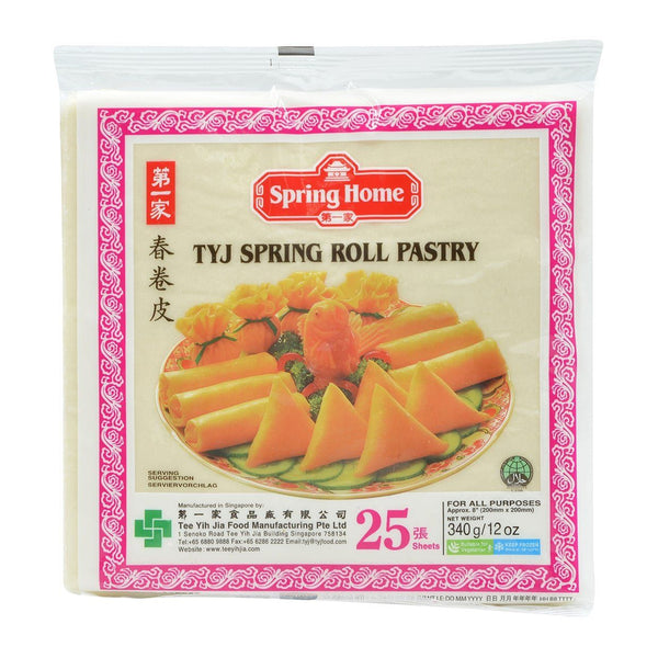 TYJ Spring Roll Pastry (25pcs) | MirchiMasalay