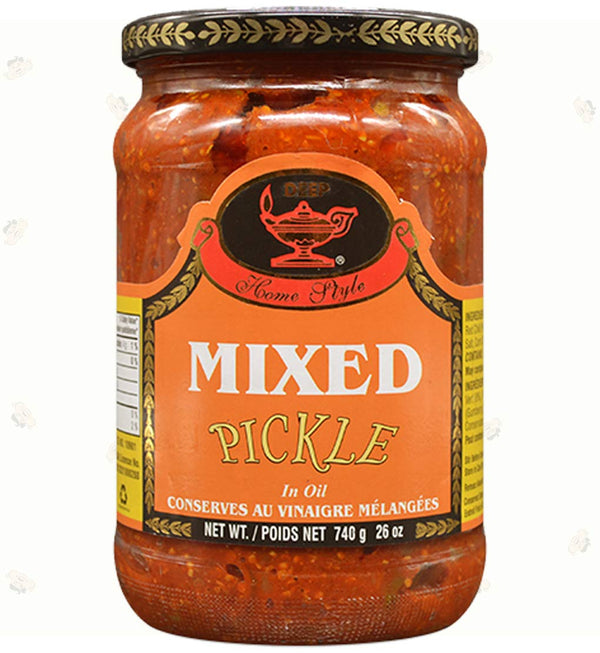 Deep Mixed Pickle (Mixed Vegetables) MirchiMasalay