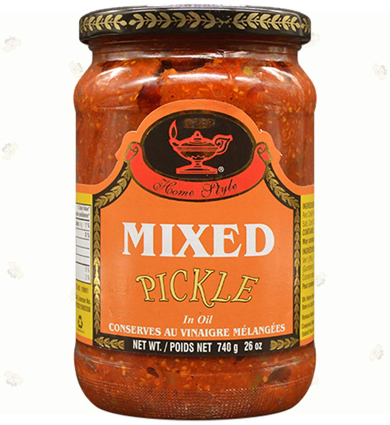 Deep Mixed Pickle (Mixed Vegetables) MirchiMasalay