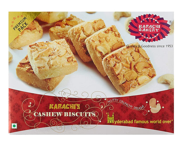 karachi bakery Cashew biscuits MirchiMasalay