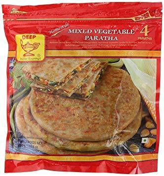 Deep Mixed Vegetable Paratha (4pcs) | MirchiMasalay