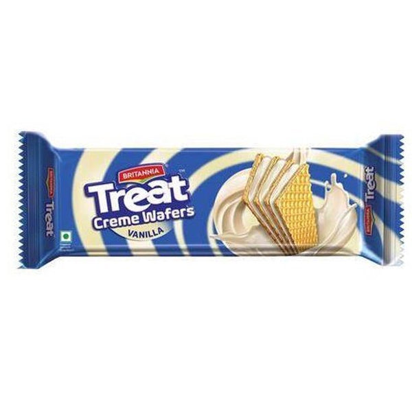 Britannia Treat  Creme Wafers Vanilla MirchiMasalay