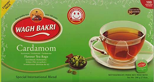 Wagh Bakri Cardamom (100 T-Bags) MirchiMasalay