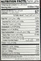 The Nutrition Facts of Aachi Egg Curry Masala 