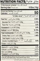 The Nutrition Facts of Aachi Gobi Manchurian Mix 