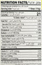 The Nutrition Facts of Aachi Lemon Rice Powder 