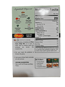 The Nutrition Facts of Shan Aloo Bhaji 