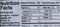 The Nutrition Facts of Ahmed lachcha Fried Vermicelli 24 Mantra