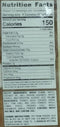 The Nutrition Facts of Al Safa Chicken Samosa (Hand Made)  Box 