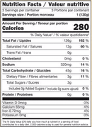 The Nutrition Facts of Mezban Aloo Paratha (Potato) 