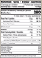 The Nutrition Facts of Mezban Aloo Paratha (Potato) 