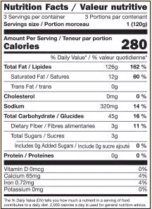 The Nutrition Facts of Mezban Aloo Paratha (Potato) 