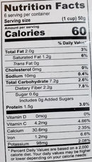 The Nutrition Facts of Amaravathi Sambar 